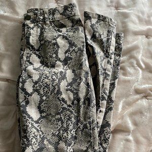 Snakeskin Pants